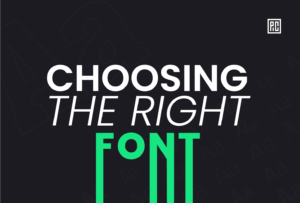 how to choose the right font for your web project/ How to choose the right font for your web project?